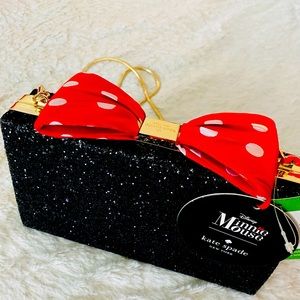 Kate Spade Disney Minnie Mouse clutch crossbody purse, NWT! ❤️